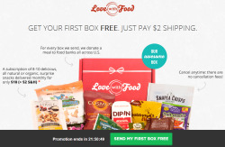 Sales-Aholic:  Sales-Aholic:  Free Love With Food Box! So Last Month, I Tried My