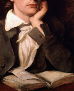 (detail) John Keats, by William Hilton (died