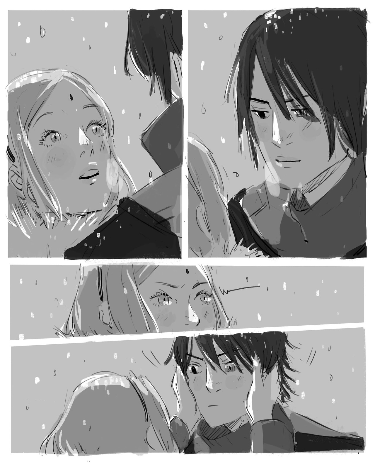 baasama:  comic i drew last year but i still like it a lot. based on that scene from