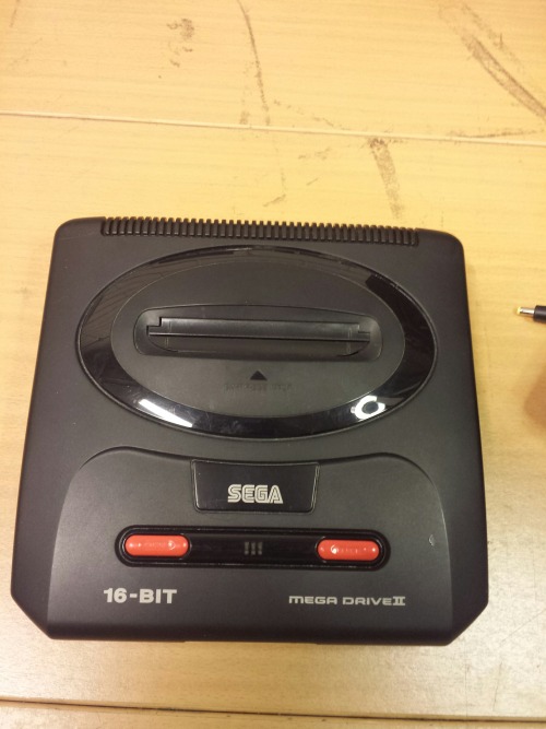 Sega Mega Drive 2 MK-1631-50 Gaming Console, 1993 With Sega RF Unit MK-1633-18