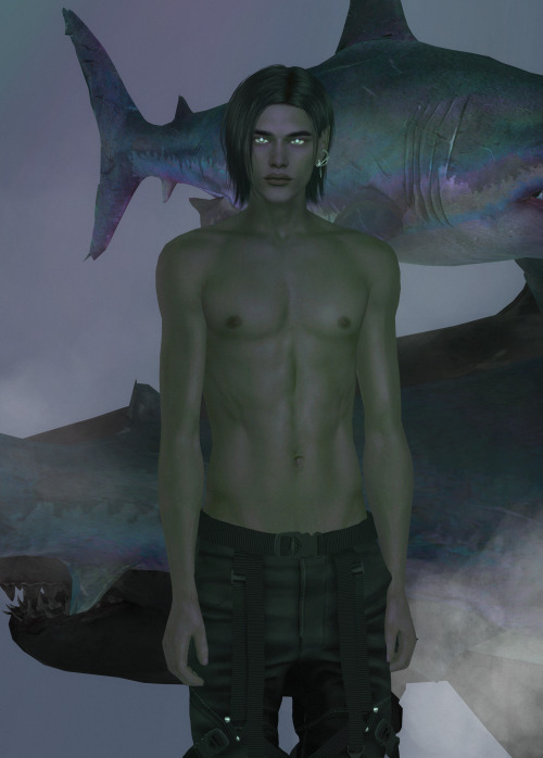 obscurus-sims: SKIN N22: 18 colors, 36 swatches (each color has 2 face options),   teen+, males