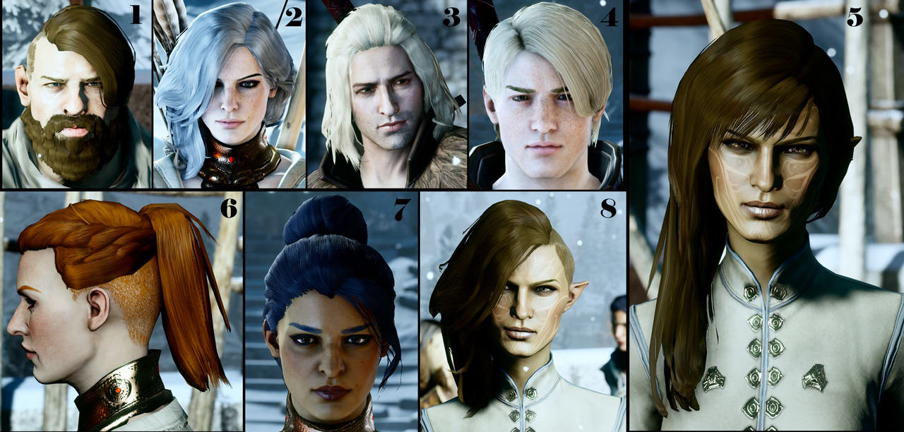 Dragon Age Mods — lliiaraarabana: Look Hair! - Hair Dump