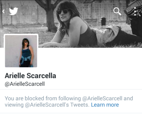 runawayufo: my responses to cis lesbian youtuber Arielle Scarcella’s disgusting transphobic tweet, which resulted in me being (once again) blocked.   arielleishamming why do you hate trans people so much 