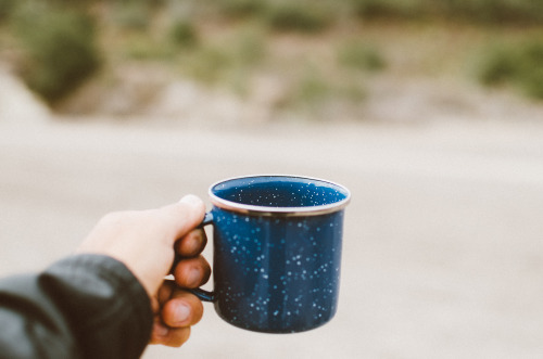 Before the sun can shine thru the morning fog, a cup of freshly brewed coffee is a must. 