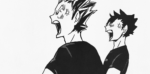 songohans:  haikyuu!! faves↳ “should i be making a retort to that?” - “go head, they’ll keep this up indefinitely otherwise.”