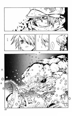 nanashi-kun:  Tegami Bachi (Letter Bee). Manga (page 63) and Anime (18:40 - 18:50). 