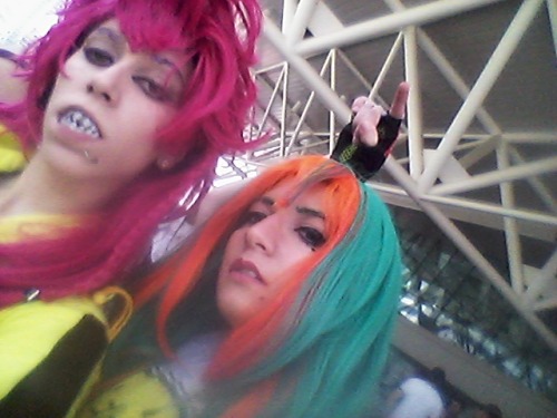 chainsaw-mascara:  These are literally all the hall shots I got at ota. Wow. I thought I caught a photo of the He Man, but apparently not? Oops.Ishida is demonicdivagation and the babe next to me in the selfie is demigirljoseph