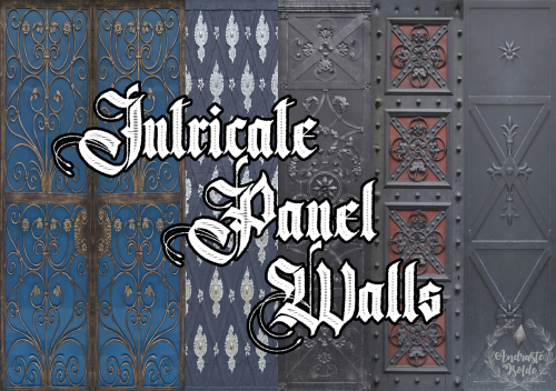 andrasteisolde:Ready for some more walls? This is the second part to my intricate wall set. There ar