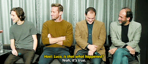 Armie: So We Start Making Out, And Then We’re Making Out, And We’re Making Out, And We’re Making