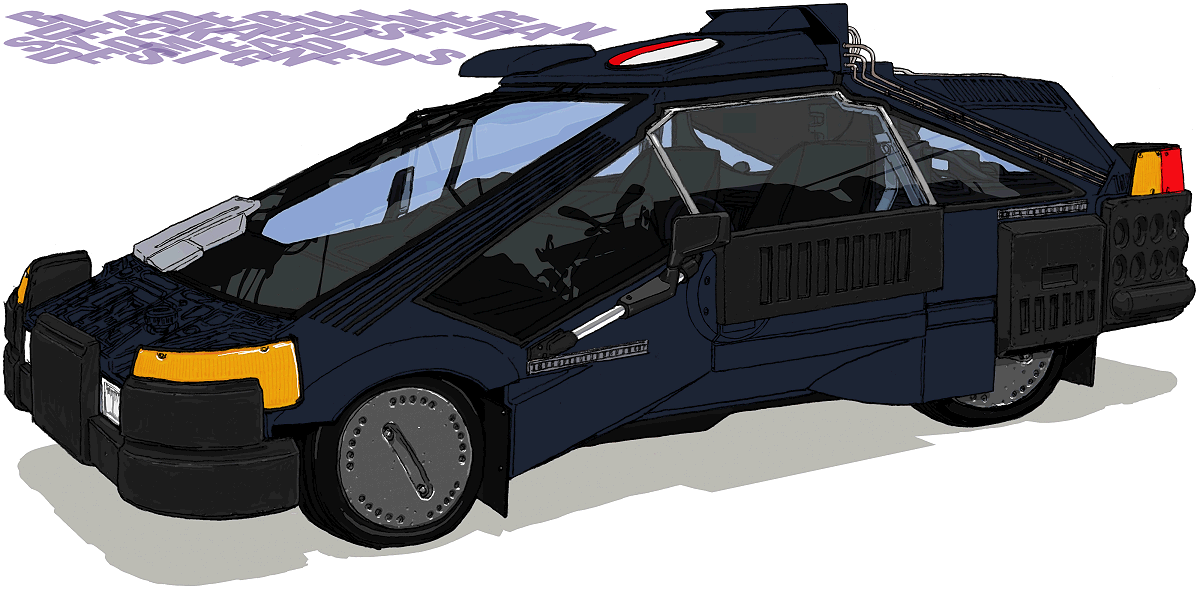 rocketumbl:  Blade Runner    Deckard’s Sedan   1608 