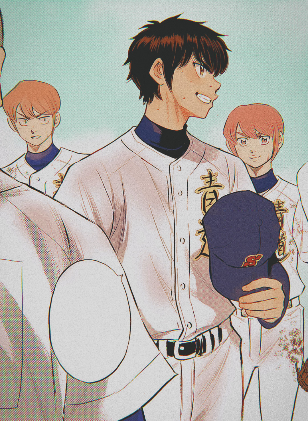 Diamond no ace Act II, new team ⚾. Anime boys