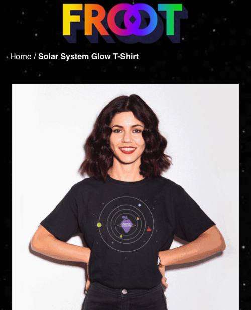 Hello… Final chance to get the limited-edition Solar System tee before the website goes down 