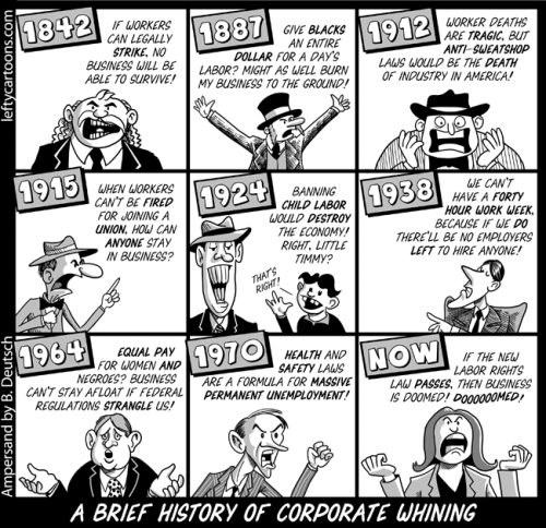 disquietingtruths - A brief history of corporate whining