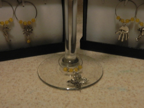 New addition to the shop: Fringe glyph code wine charms! Available here:www.etsy.com/listing