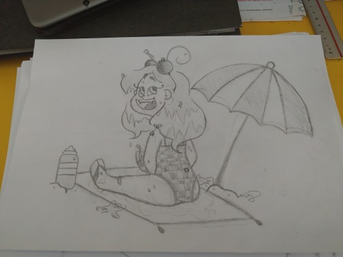An Crowley X Aziraphale Fanchild I Guess?Whelp, Her Name Is Seraphina...Didn't Really Had The Time To
