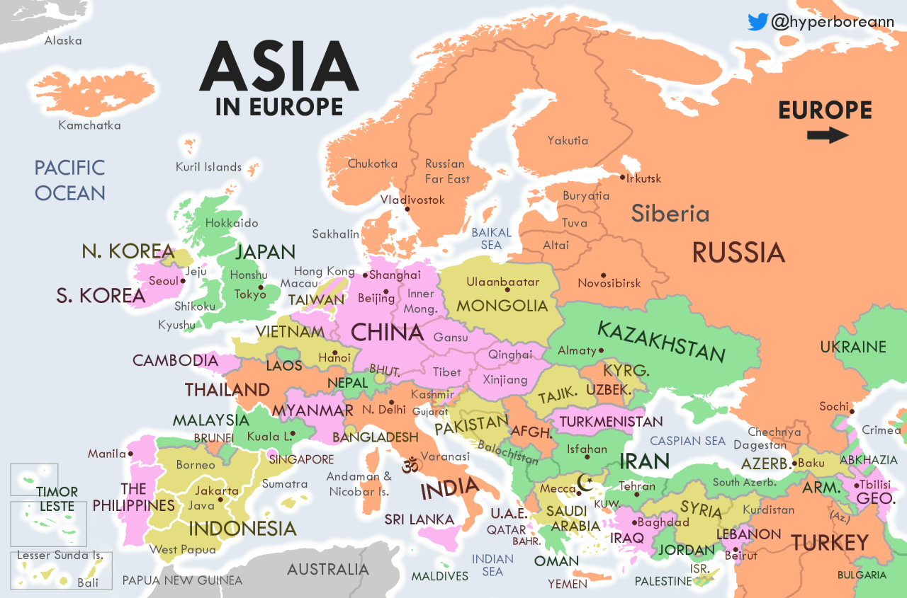 What If Europe And Asia Switched Places Nop2 Maps On The Web