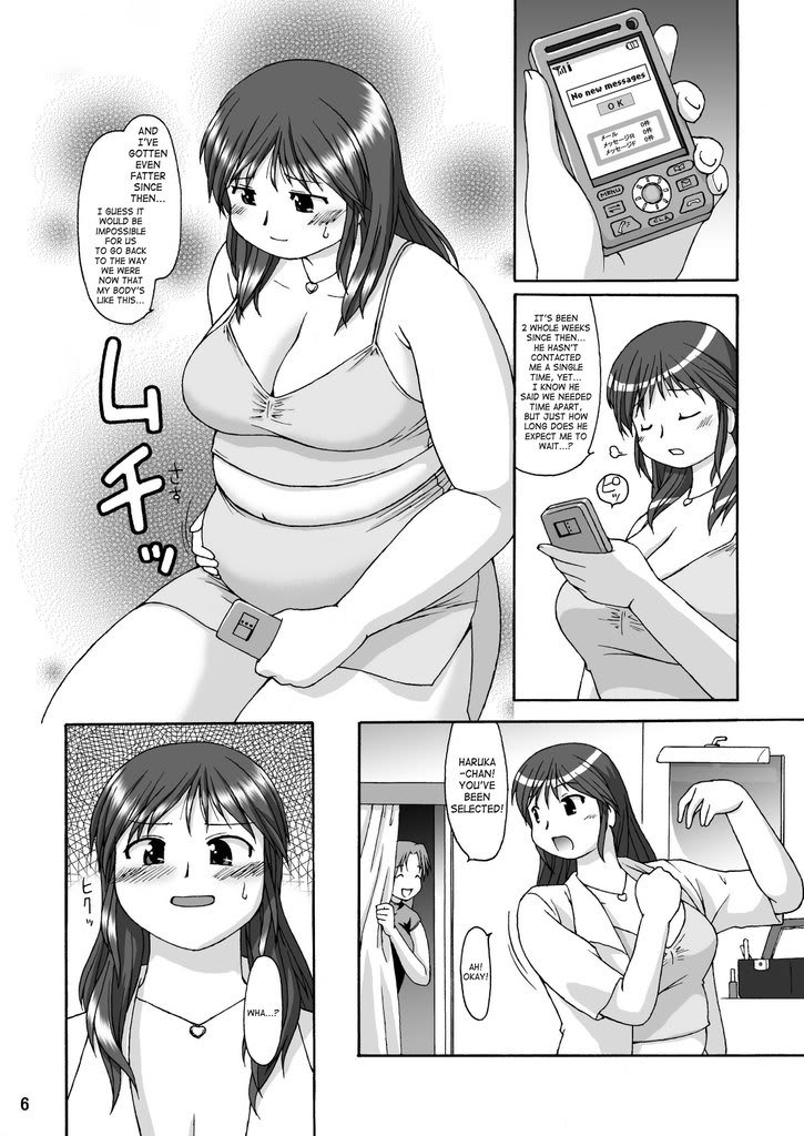 shelikestomakepeoplefat:  Super hot feeder / feedee manga titled Right Stuff ***Reposting
