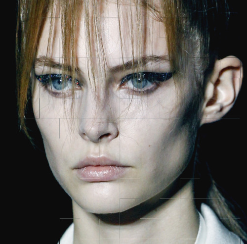 noten:  Auguste Abeliunaite at Haider Ackermann S/S ‘14 