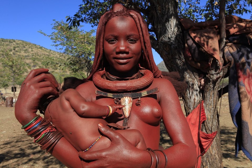 African girl himba tribe women