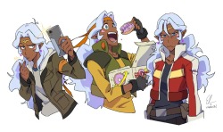 Misterunagi:  Christie Tseng (Vld Character Supervisor) Did These Beautiful Cleanups