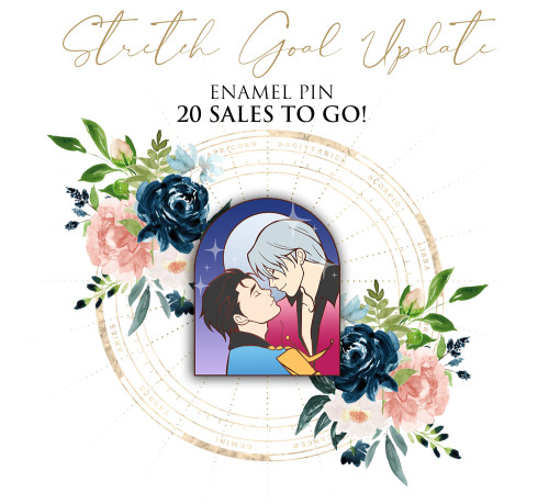 Stretch Goal UpdateOnly 20 sales to go before we unlock the Star*Dust enamel pin! Our exclusive pin 