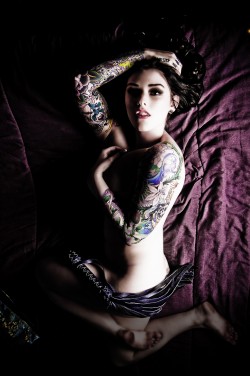 inked-babes-save-the-day:  Source:Sexy Inked