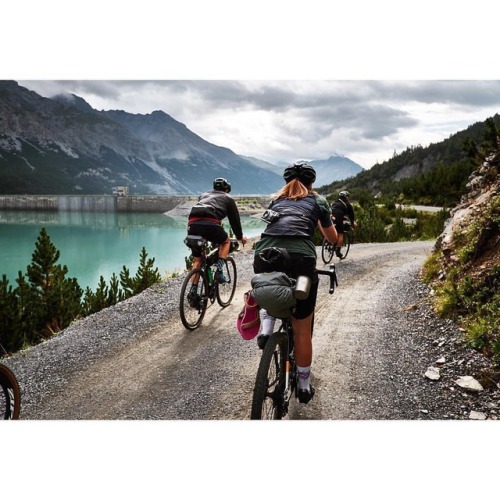 youcantbuyland:Repost from @panniercc - …racing around reservoirs on our Ortler/Stelvio hutpacking t