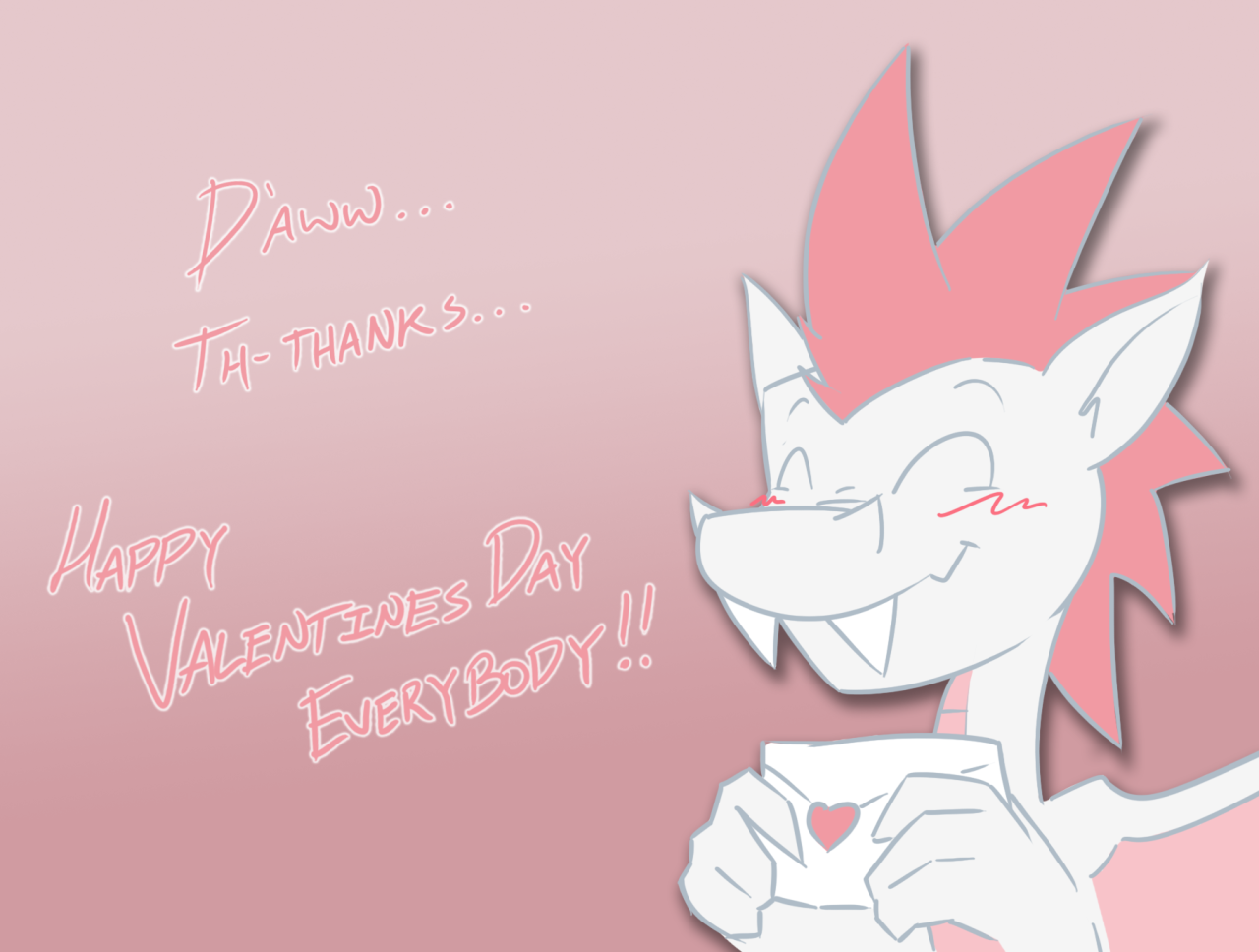closetfizzle:  Th-thank you so much. I love it! I hope everyone is having an awesome