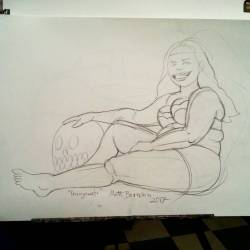 Drawing Incogneato at Dr.  Sketchy’s