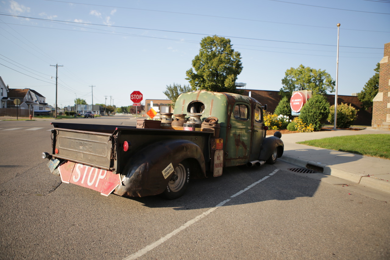 mitchcottew:  Weird mashup vehicle in Moorhead Minnesota 