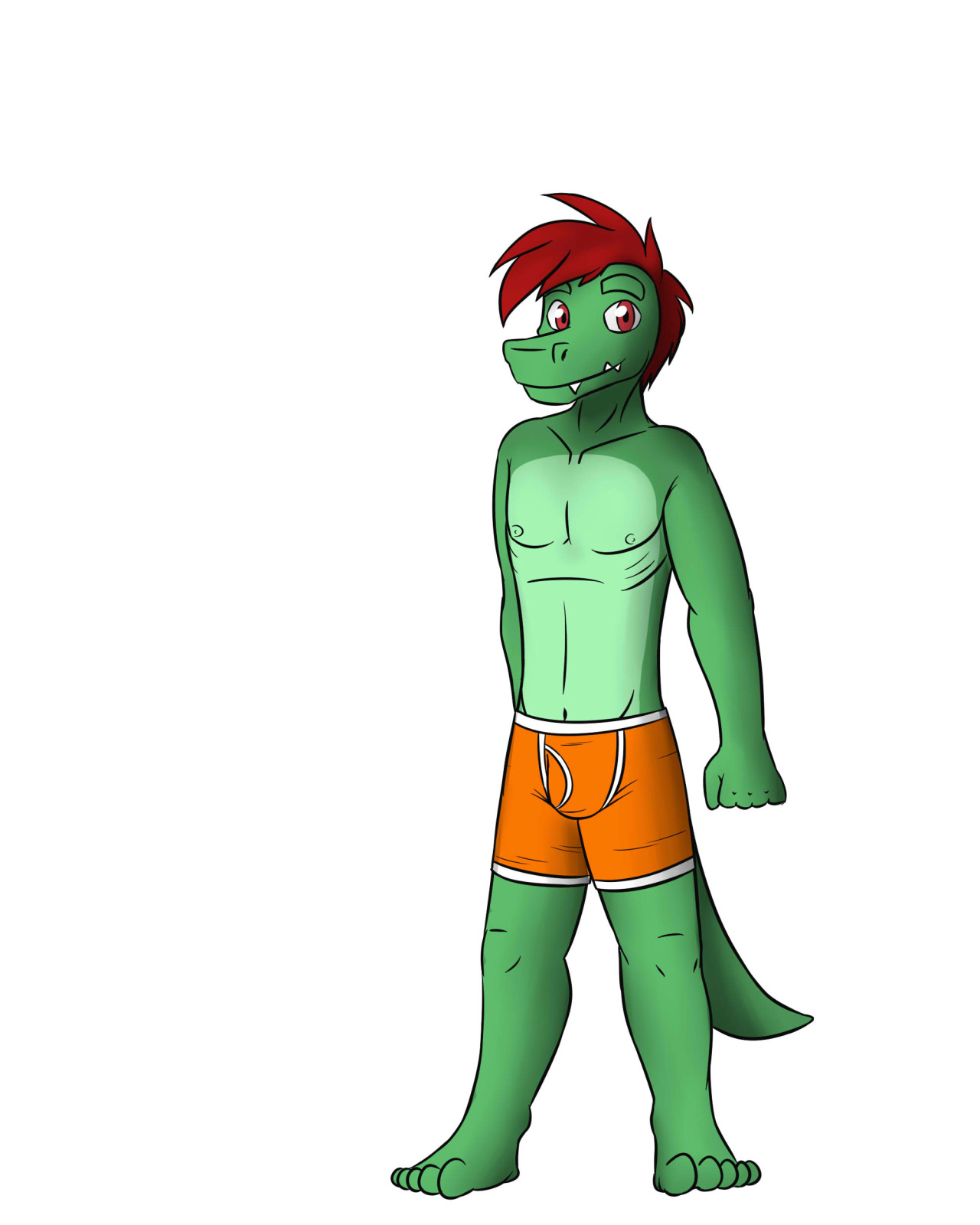 Full body references of the Texnatsu guys. I tried out a new shading technique. 