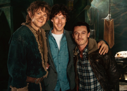 the-hobbit:Behind the Scenes: Benedict Cumberbatch