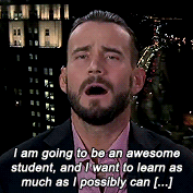 blessedbloodsucker: “I just roll with the punches. I’ll take all the positive stuff and leave all the negative stuff behind.” - Phil Brooks a.k.a. CM Punk on his move to UFC.  Wish him the best…