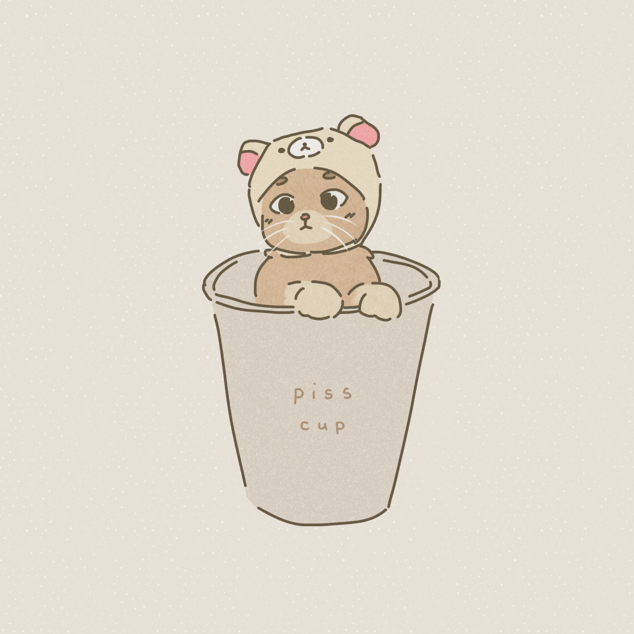 piss cup 🤔 get it as a sticker here 🐈 | on ig here
 

hiii tumblr! i started this blog last year but never posted my art. now, 