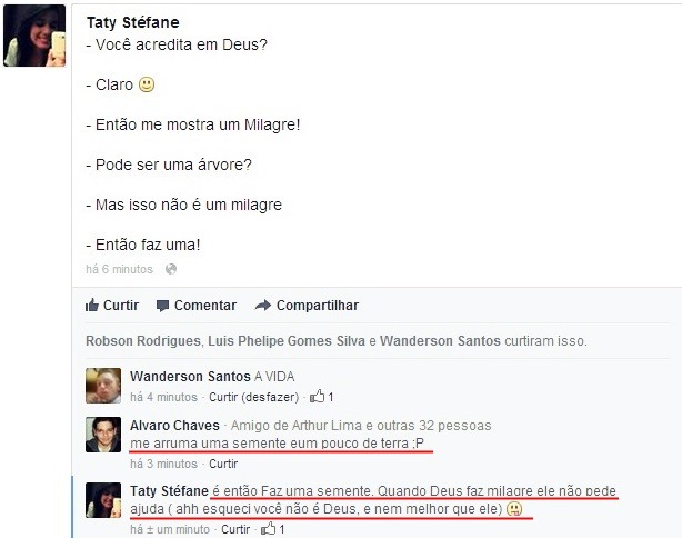 Ao Pai das Luzes.