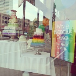 Pride Wedding cakes! AWeSome!