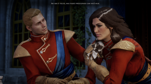 Izabella Trevelyan & Cullen Rutherford at the Winter Palace. 