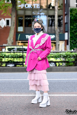 Pastel Coat, Swankiss, Bubbles Harajuku & Vivienne Westwood on Cat