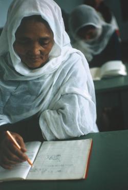 pakizah:  Women at a literacy class Kabul, Afghanistan 1969 Eve Arnold 