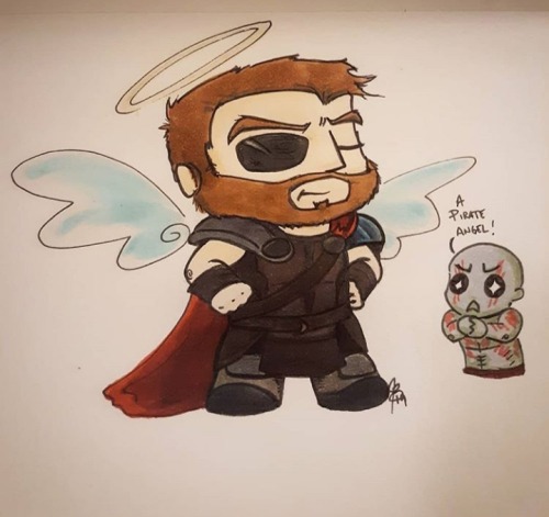 He Like A Pirate Angel!