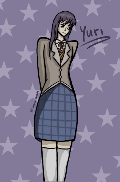 I Love Yuri Sm! Shes My Favourite Doki Doki Character! :)