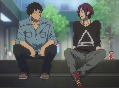 angellust155:  its-saya:  aobaslutygaki:  Okay guys, so you know how Rin has a thing about the pant sleeve rolled up with the ankle bracket exposed? Let me explain to you guys a thing I happen to know a bit about. *cough*In the gay men’s club scene