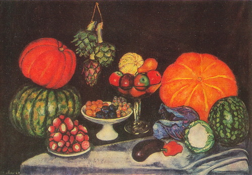 Vegetables. Still life, Ilya MashkovMedium: oil,canvashttps://www.wikiart.org/en/ilya-mashkov/vegeta