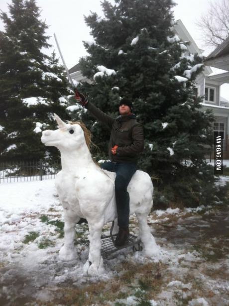 9gag:  Second winter at a mid-west college 