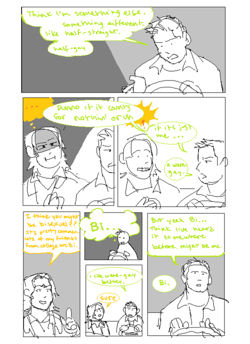 tinyaibou:mspaint dean zine the dean comes out zine now in tumblr form. Bonus: