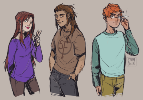 The Support Squad(Larry kinda reminds me of a lion)