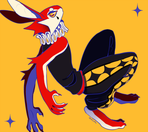 funny bunny……. artfight attack for sewertrash!! 