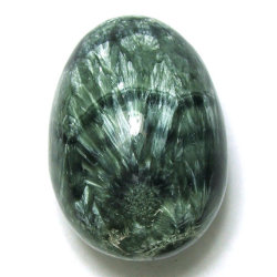mineralists:  Seraphinite crystal egg