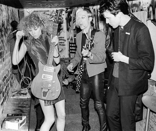 theunderestimator-2: The Cramps captured by Chester Simpson while getting ready to bring down the ho