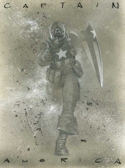Travis Charest - Captain America